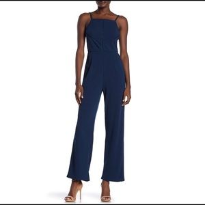 ROW A Ladder Trim Sleeveless Jumpsuit NWT!